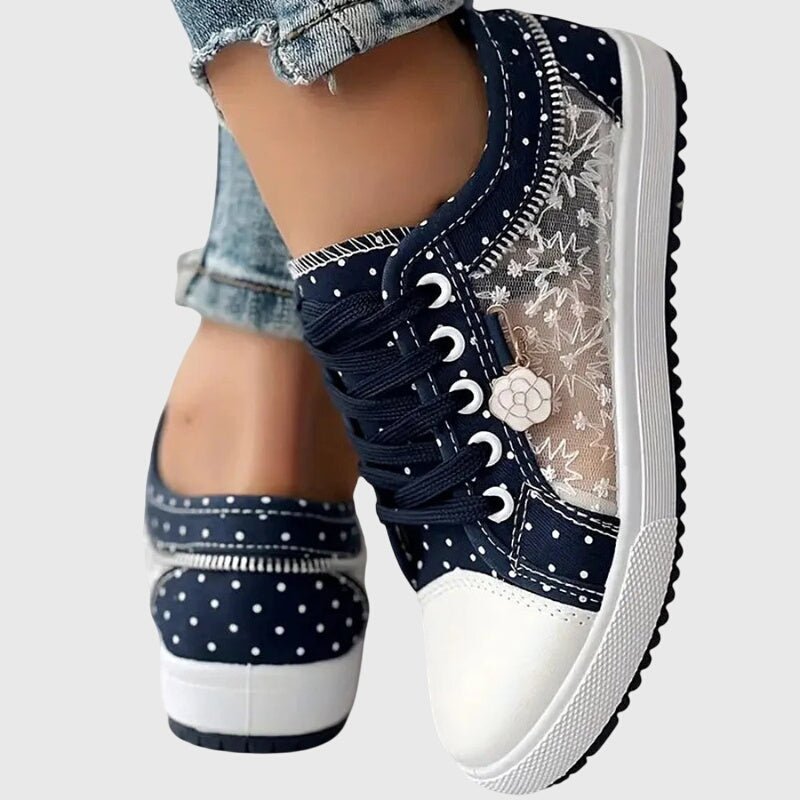 Women's Floral Sneakers