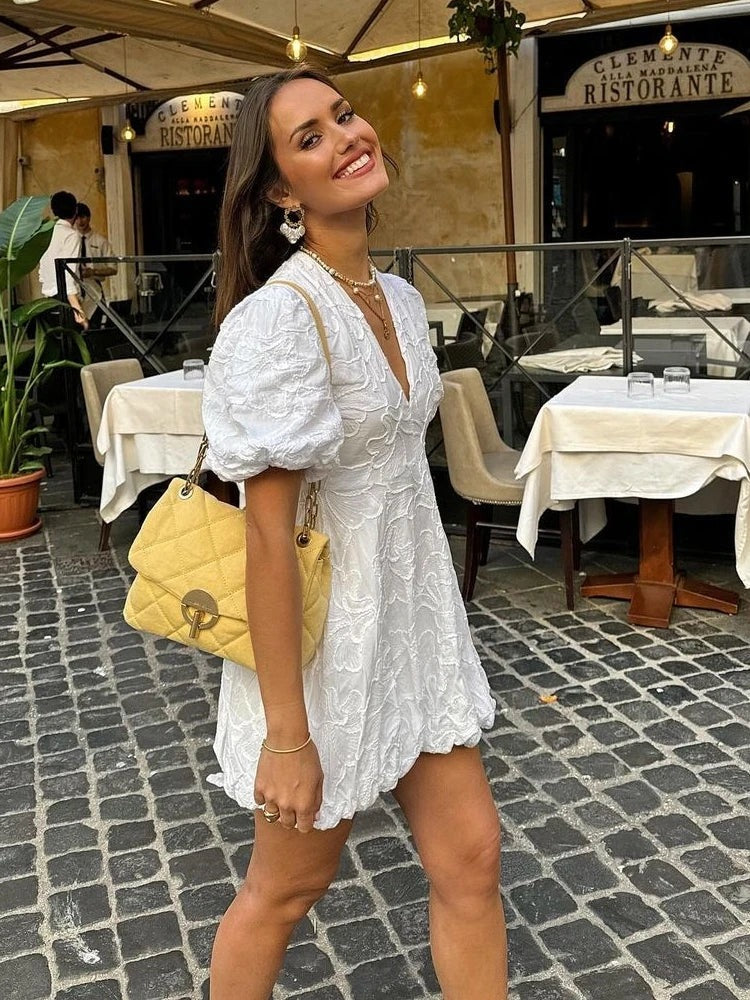 Lace Mini Dress