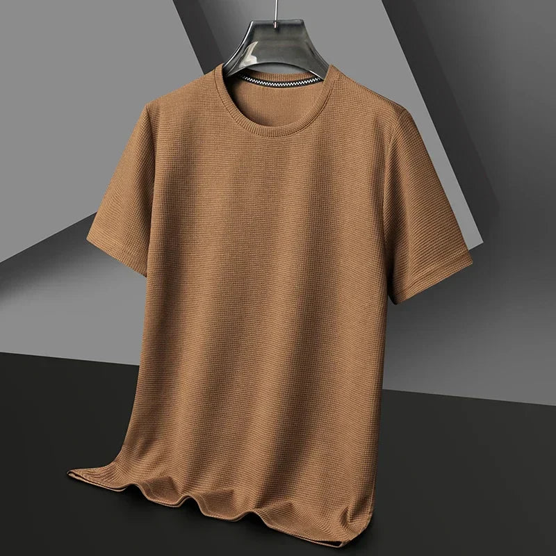 Albert Men's Ribbed Cotton T-Shirt 2