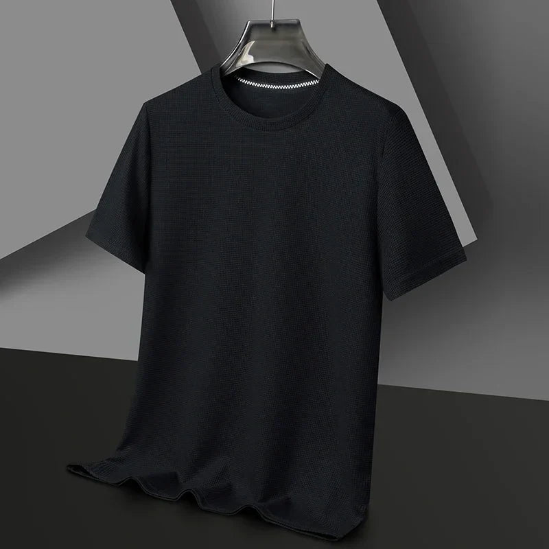 Albert Men's Ribbed Cotton T-Shirt 5