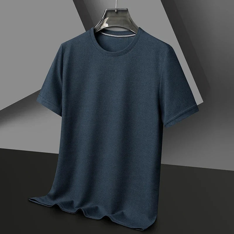Albert Men's Ribbed Cotton T-Shirt 6