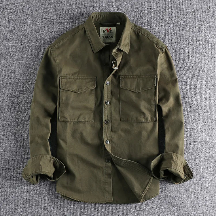 Alexander Men's Cotton Utility Shirt 1