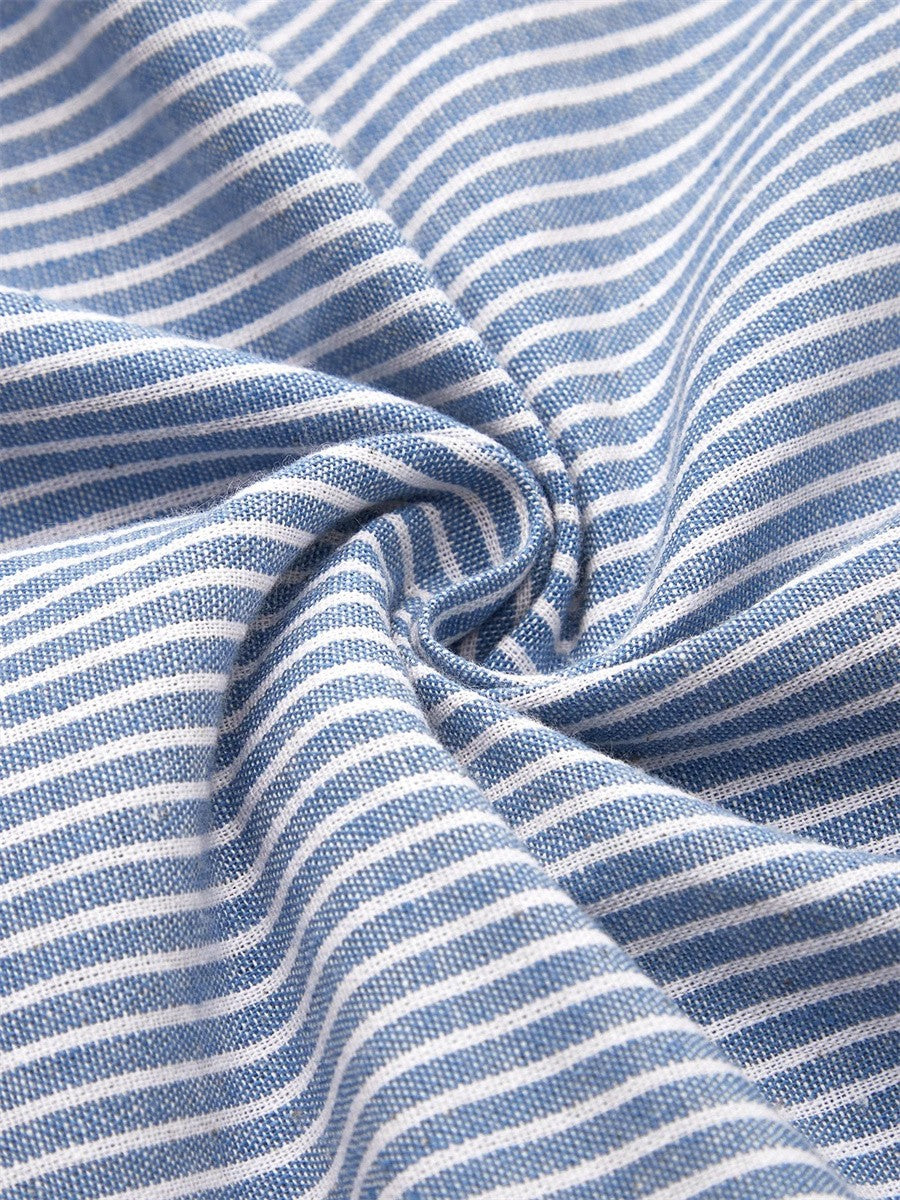 Alice Women's Striped Cotton Midi Dress 3