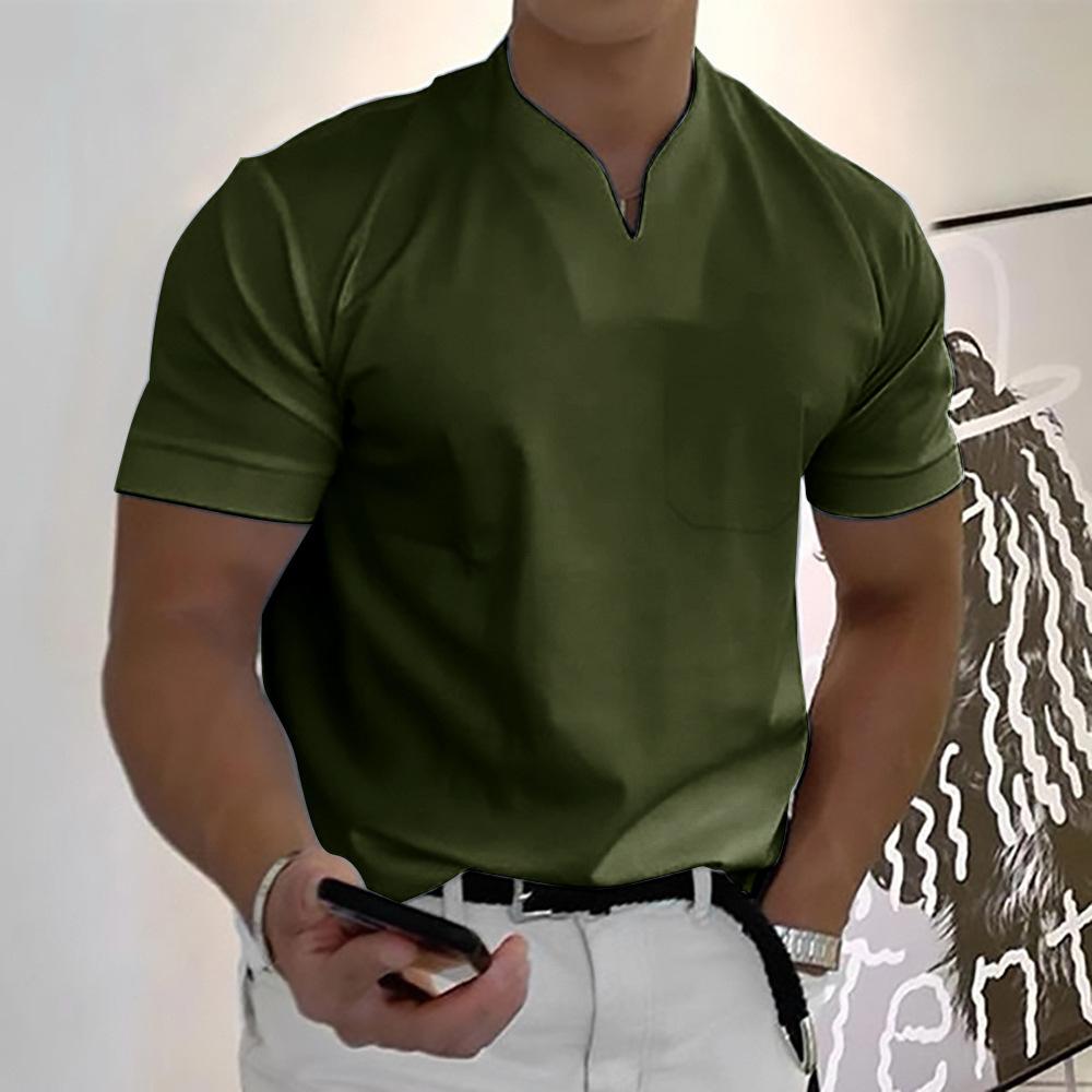 Alister Men's Cotton Henley Shirt 10