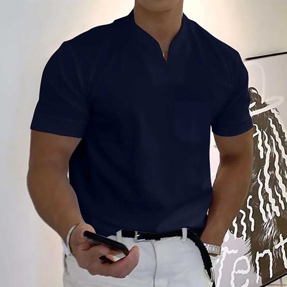 Alister Men's Cotton Henley Shirt 2