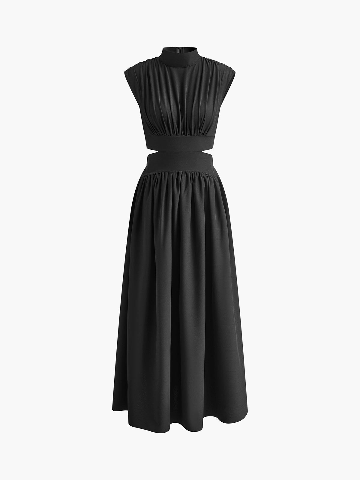 High Neck Formal Maxi Dress