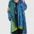 Women's Kimono Duster Cardigan - Blue