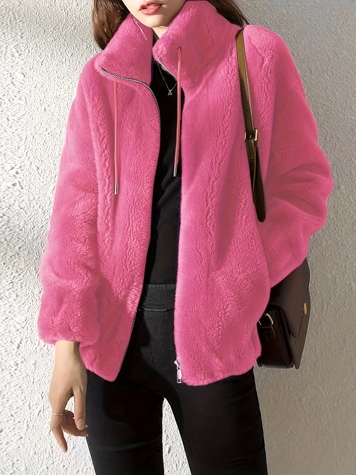 Women's Oversized Faux Fur Jacket