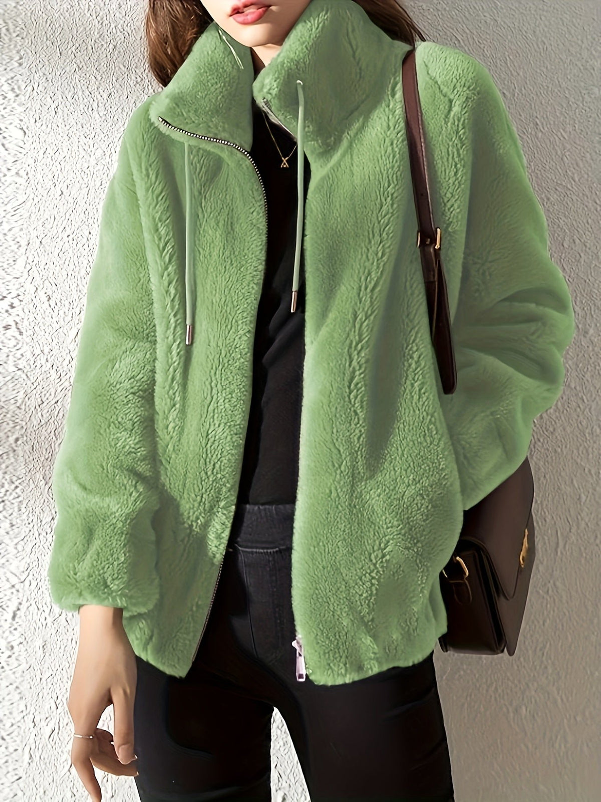 Women's Oversized Faux Fur Jacket