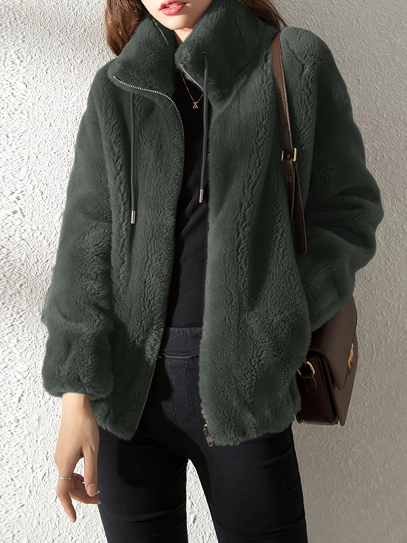 Women's Oversized Faux Fur Jacket