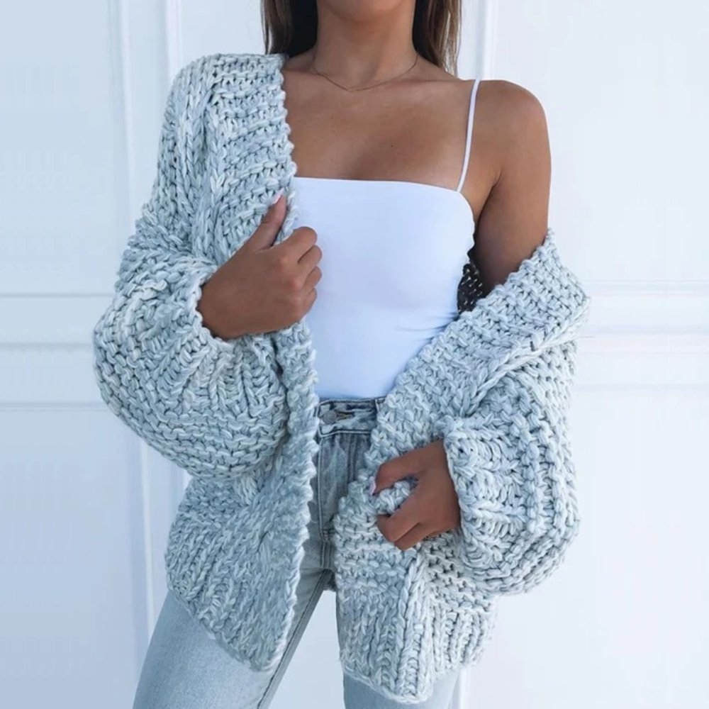 Women's Oversized Knit Cardigan