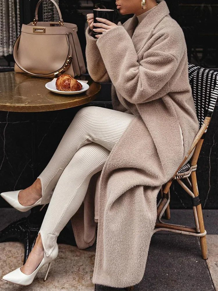 Women's Oversized Wool Coat