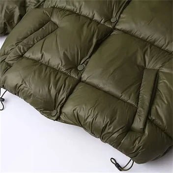 Women's Cropped Puffer Jacket