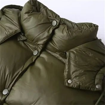 Women's Cropped Puffer Jacket