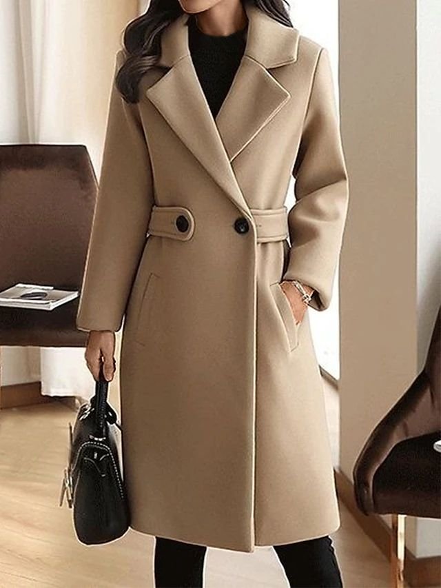 Women's Midi Wool Coat