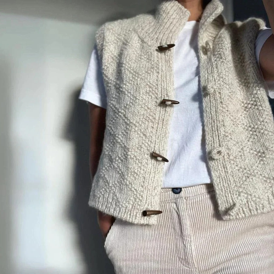 Basic Plain Sleeveless Vest 2