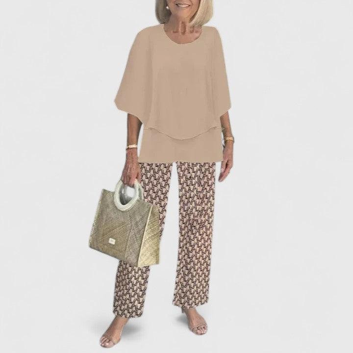 Bethany Women's Floral Wide Leg Trousers 15
