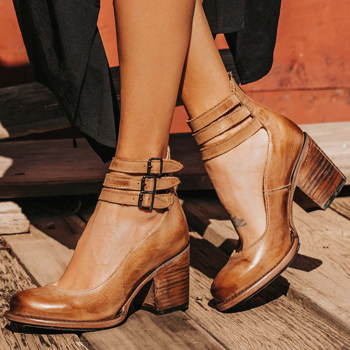 Bethany Women's Leather Ankle Boots 1