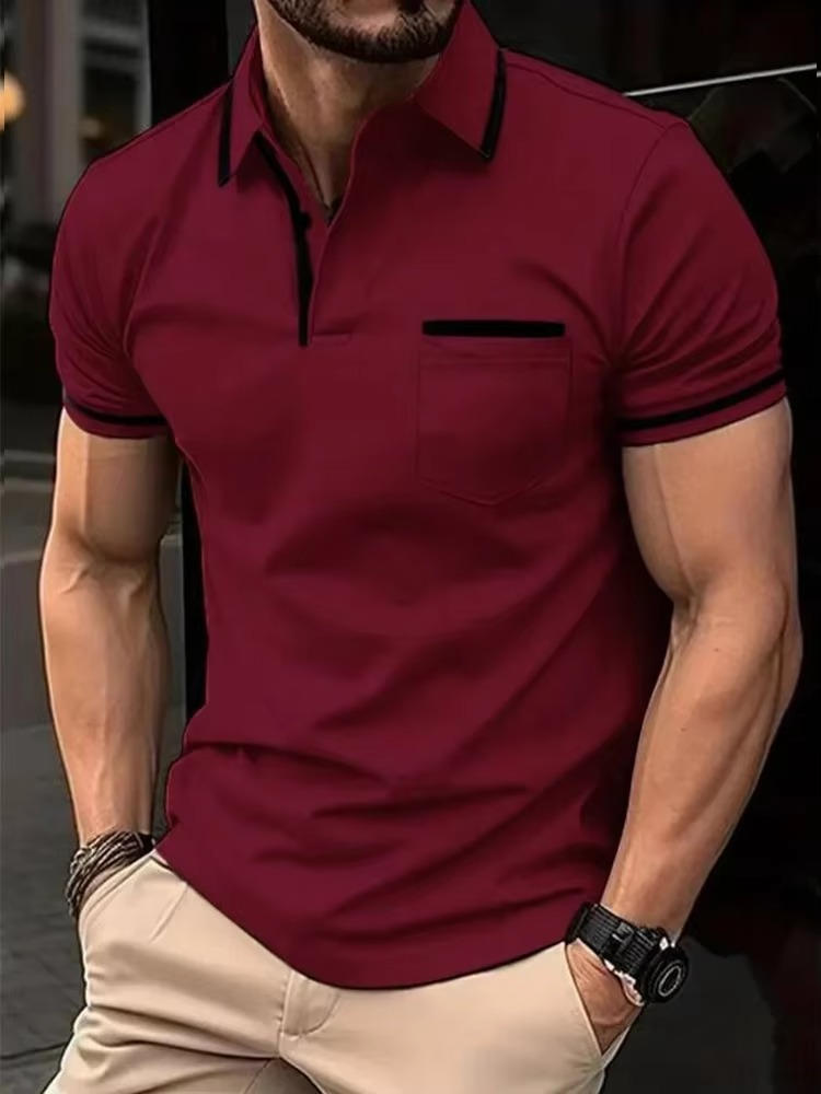 Brendan Men's Cotton Polo Shirt 5