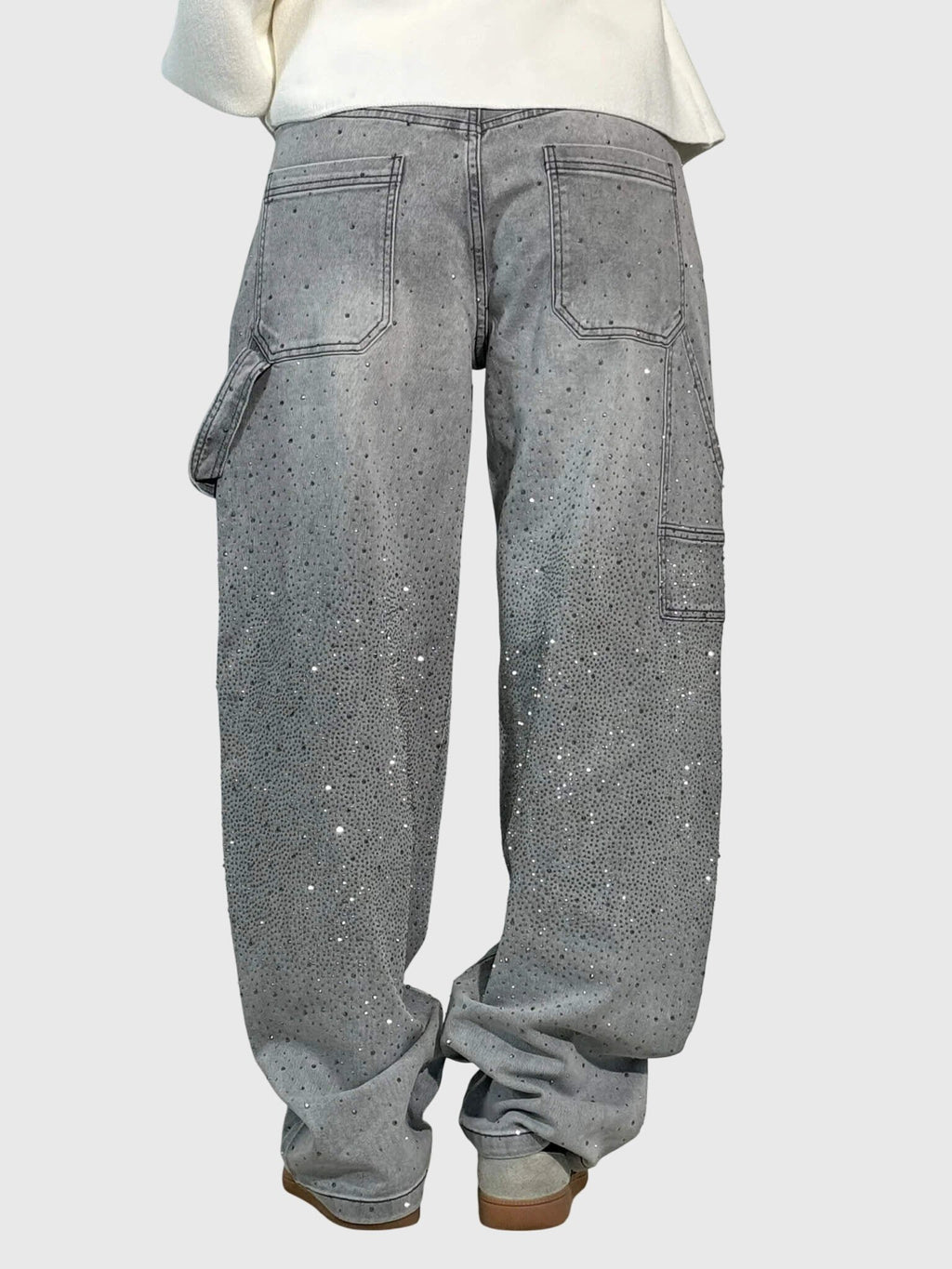 Women's Wide-Leg Cargo Jeans
