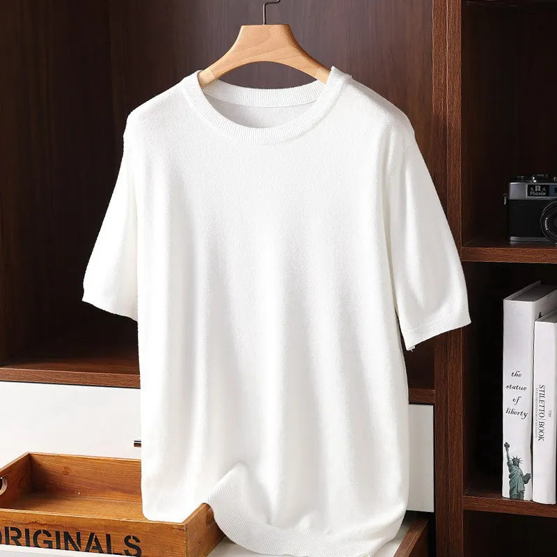 Cameron Men's Cotton Short Sleeve Sweater 6