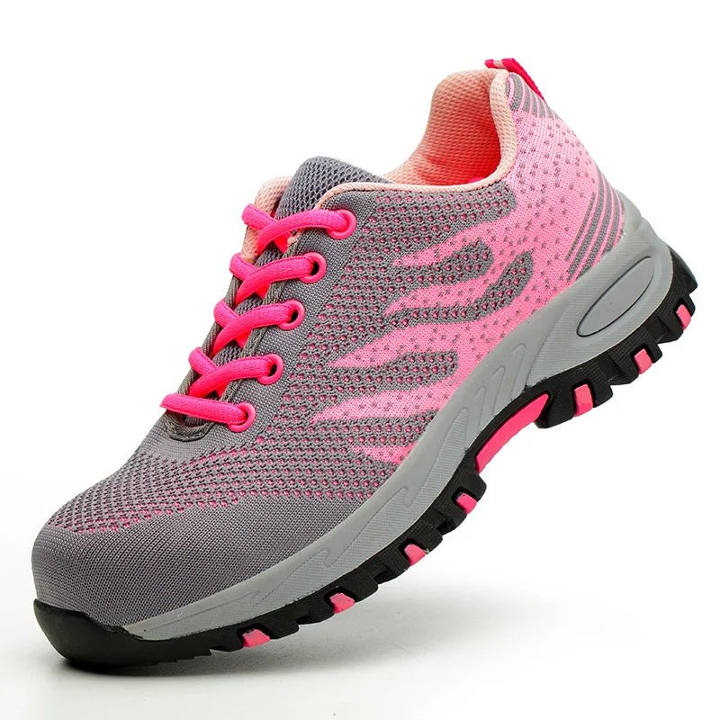 Women's Knit Trail Sneakers - Pink