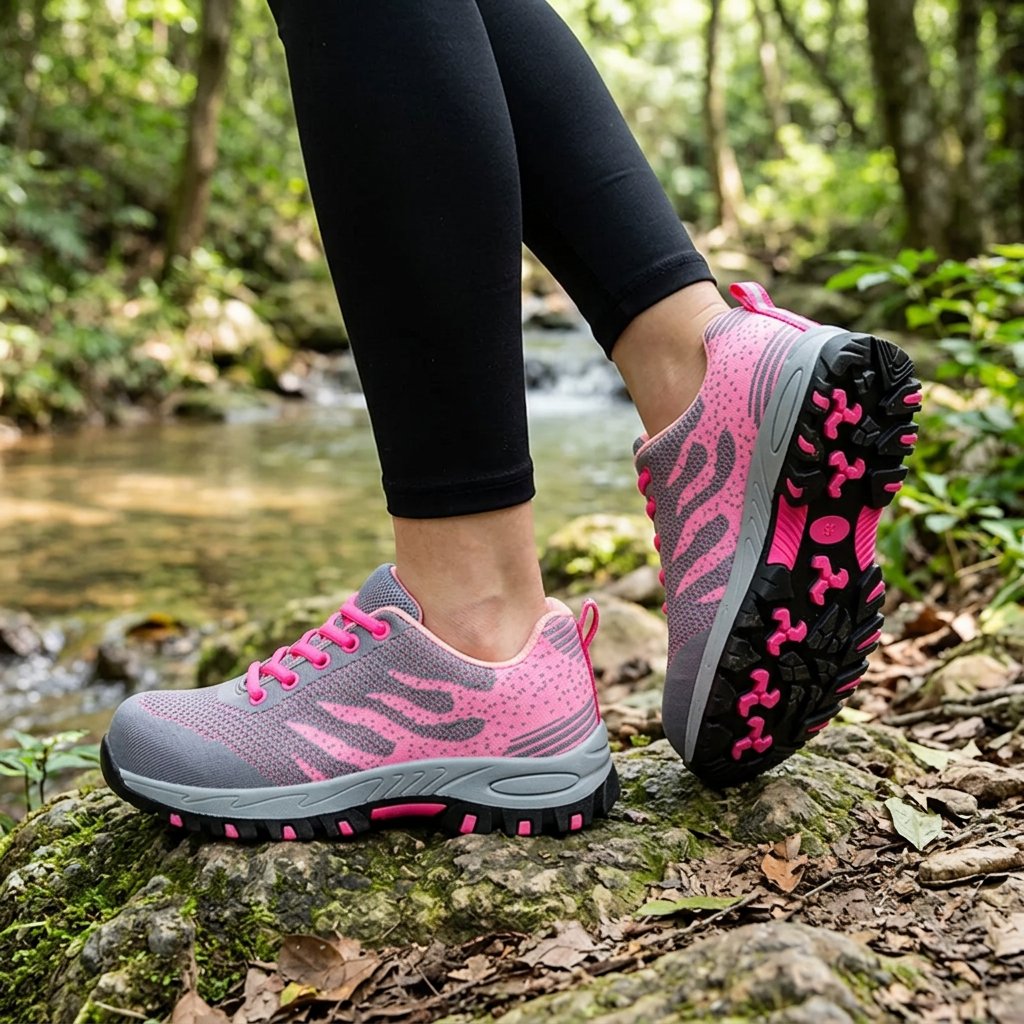 Women's Knit Trail Sneakers