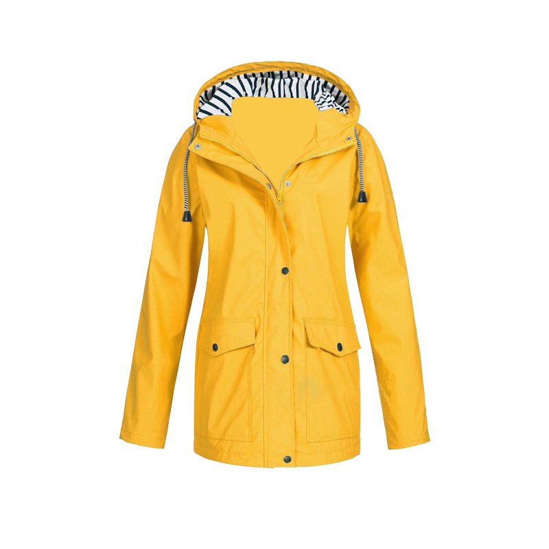 Women's Rain Jacket - Yellow