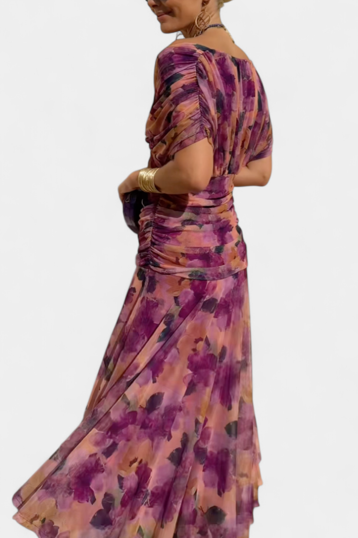 Caroline Women's Off Shoulder Midi Dress 12