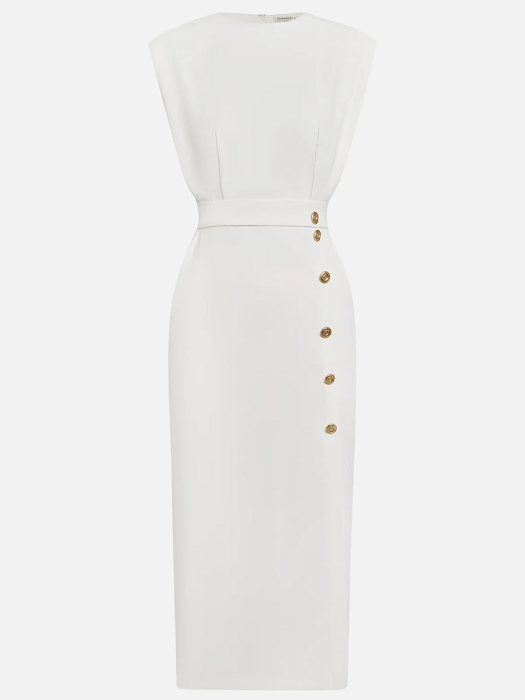 Cassandra Women's High Waist Midi Dress 12