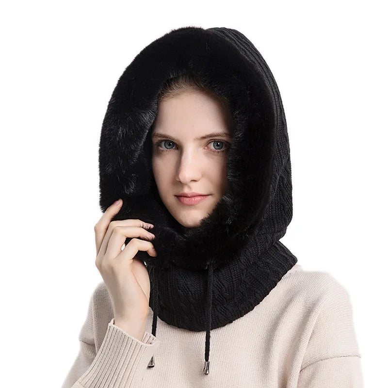 Cassandra Women's Knit Hooded Balaclava 3