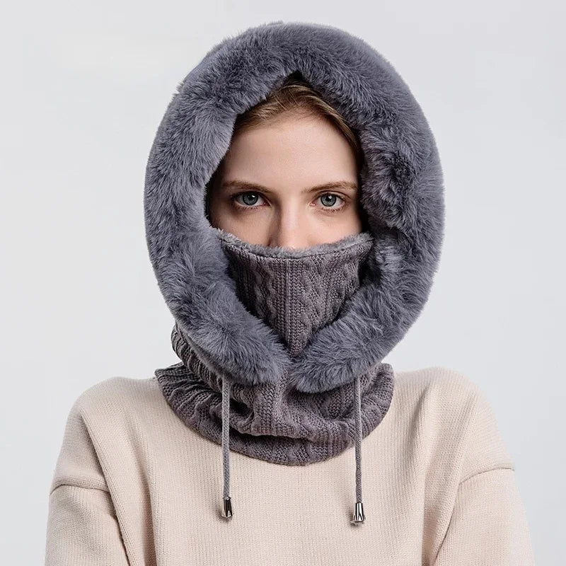 Cassandra Women's Knit Hooded Balaclava 5