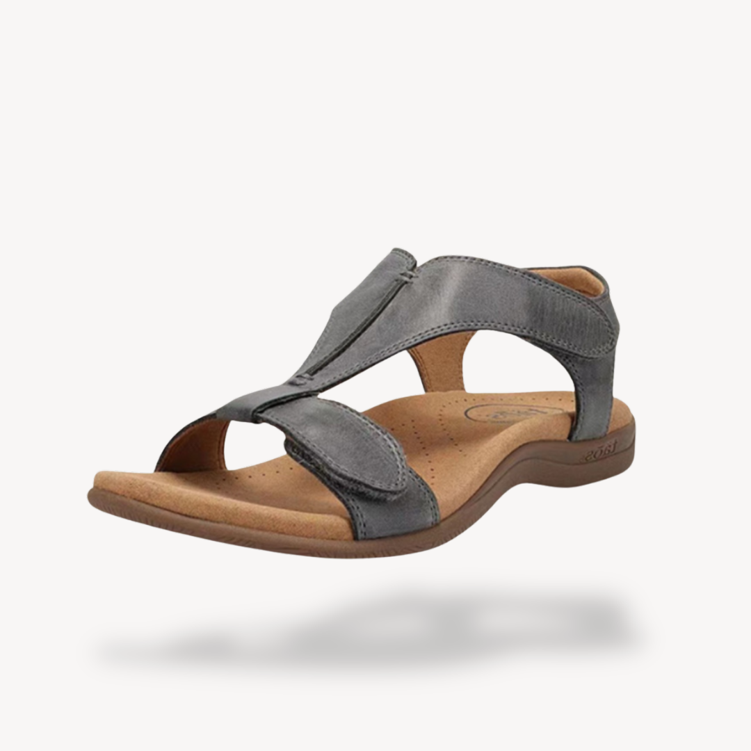 Charlotte Women's Leather T-Strap Sandals 2