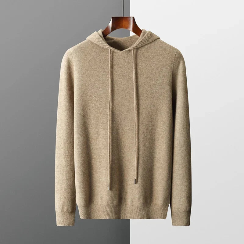 Chloe Unisex Wool Pullover Hoodie 13