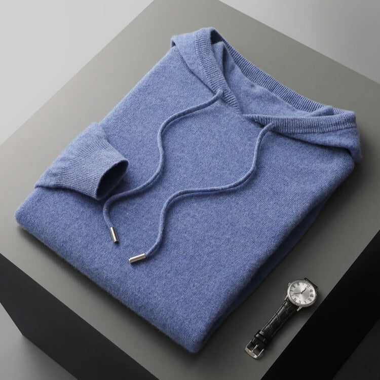 Chloe Unisex Wool Pullover Hoodie 8