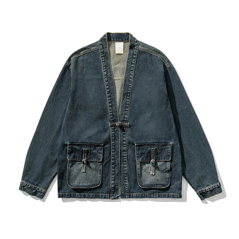 Christopher Men's Oversized Denim Jacket 1