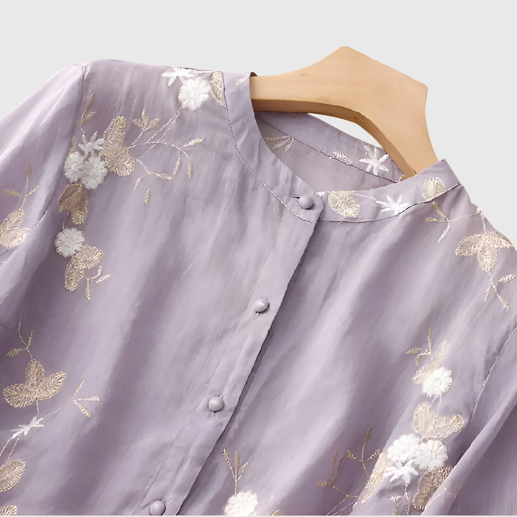 Women's Floral Oversized Blouse