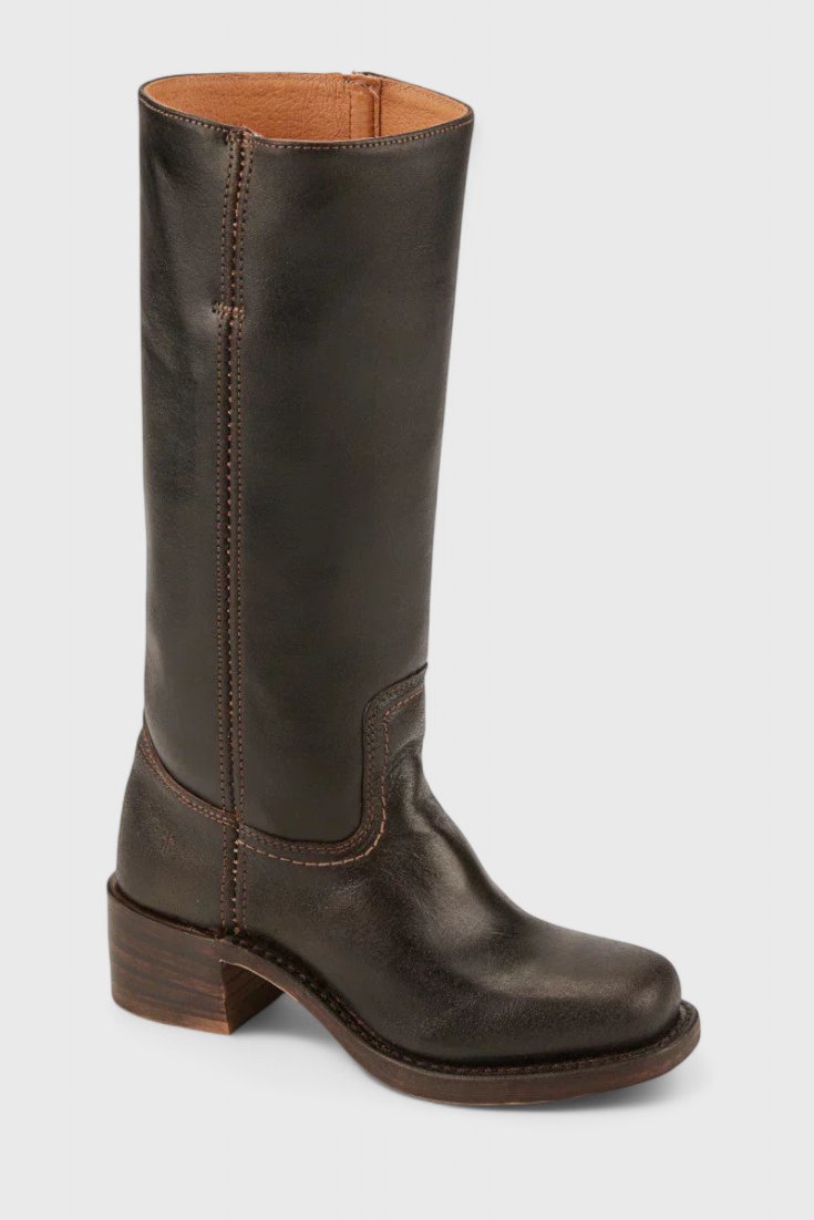 Women's Leather Knee-High Boots