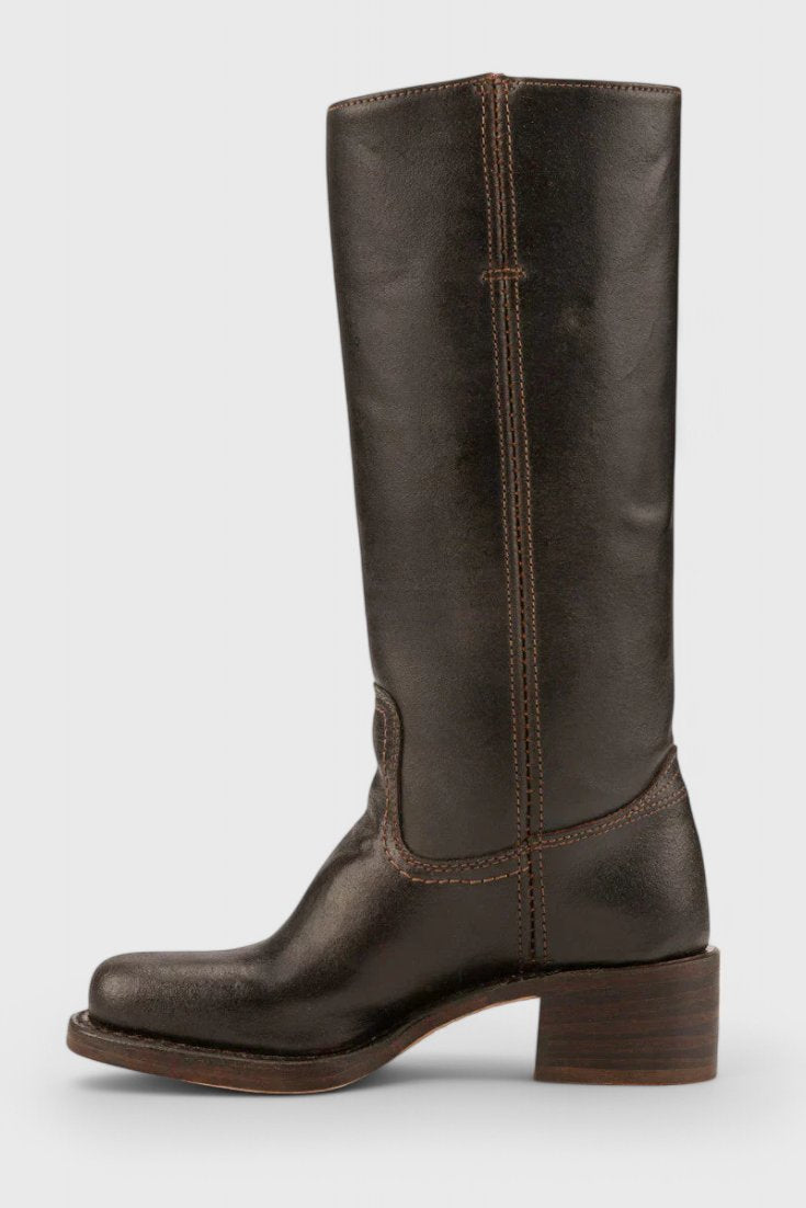 Women's Leather Knee-High Boots