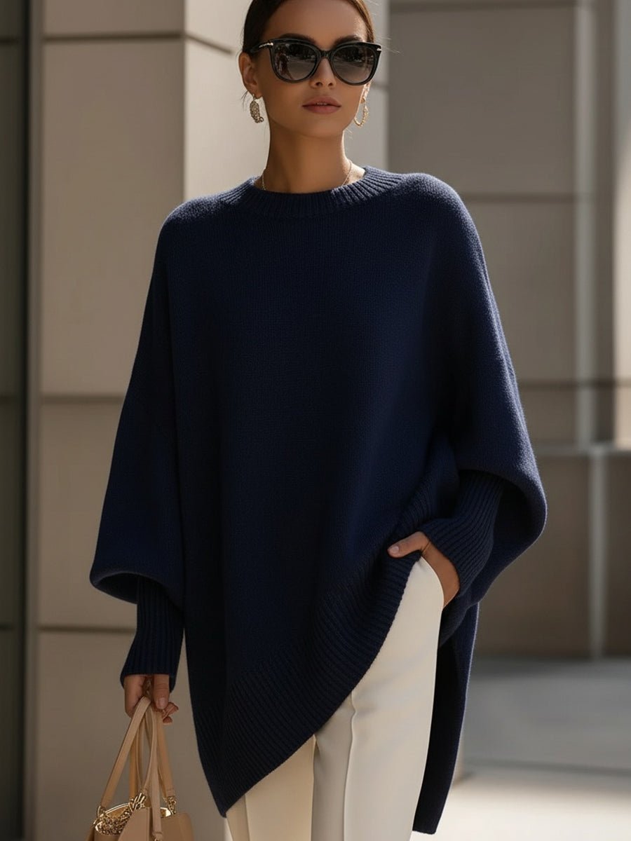 Women's Oversized Poncho Sweater