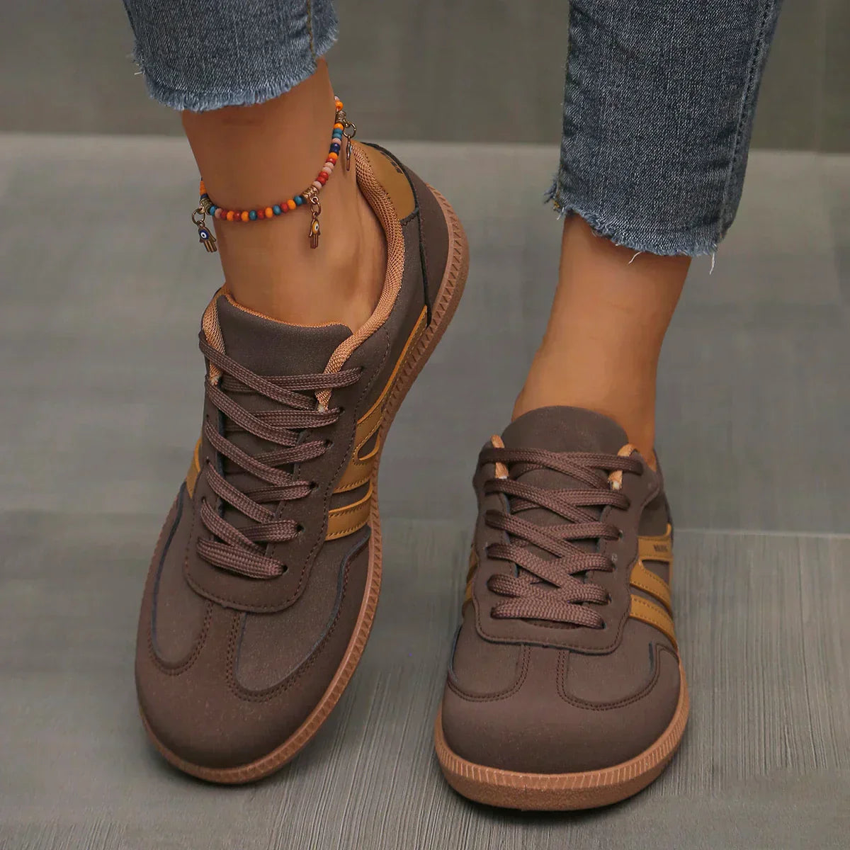 Claire Women's Lace Up Sneakers 1