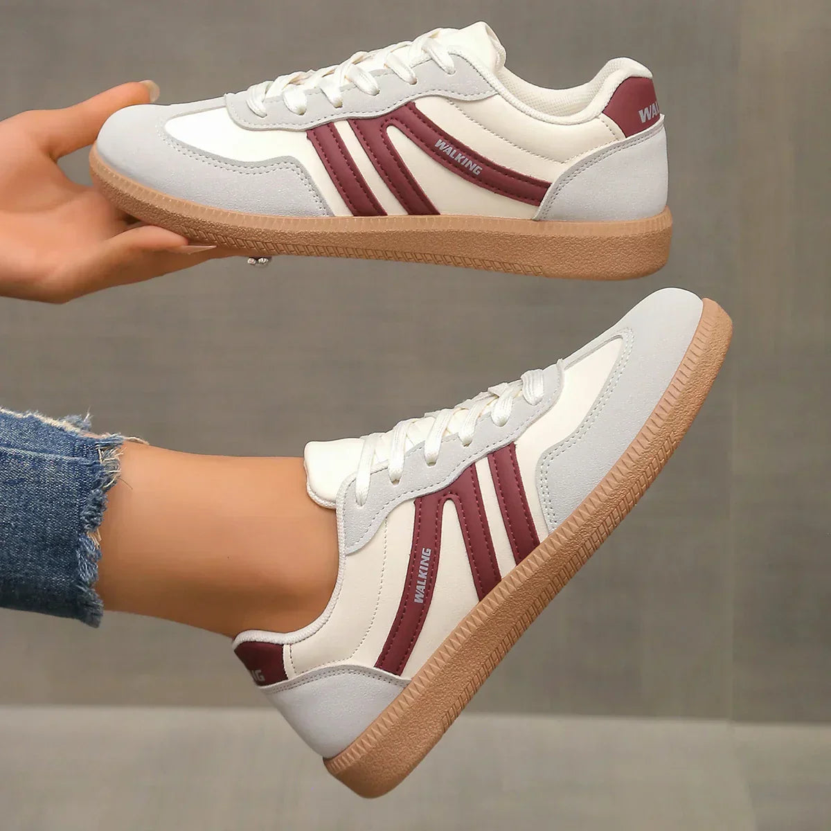 Claire Women's Lace Up Sneakers 4