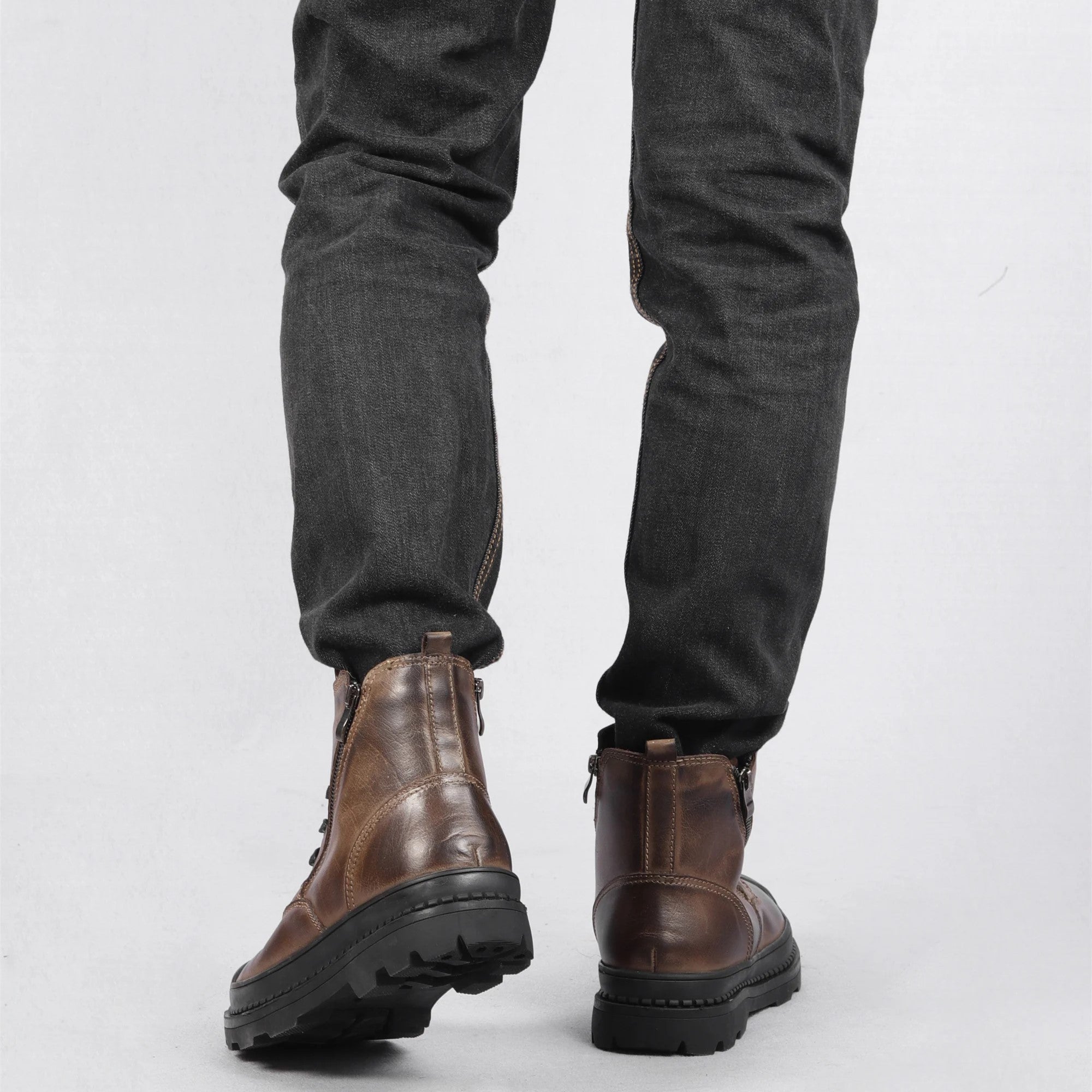 Colin Men's Leather Lace Up Ankle Boots 4