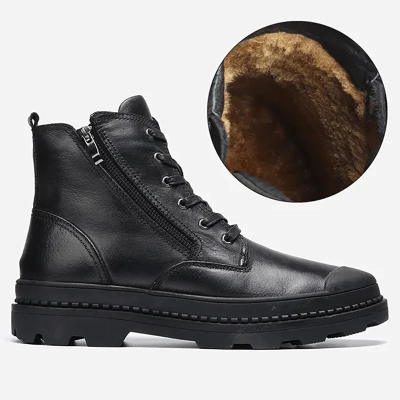 Colin Men's Leather Lace Up Ankle Boots 9