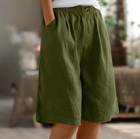 Constance Women's High Waist Wide Leg Shorts 1