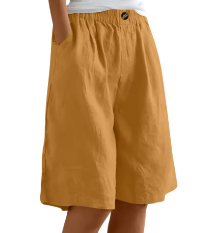 Constance Women's High Waist Wide Leg Shorts 13