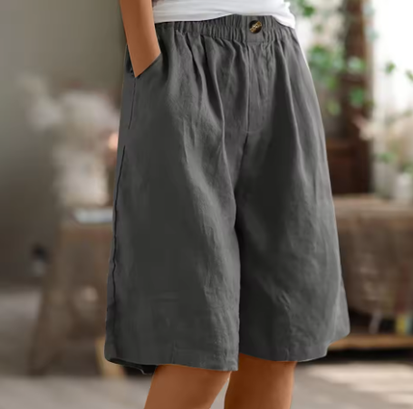 Constance Women's High Waist Wide Leg Shorts 2