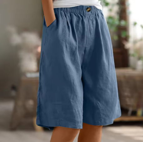 Constance Women's High Waist Wide Leg Shorts 4