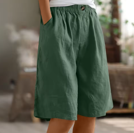 Constance Women's High Waist Wide Leg Shorts 9