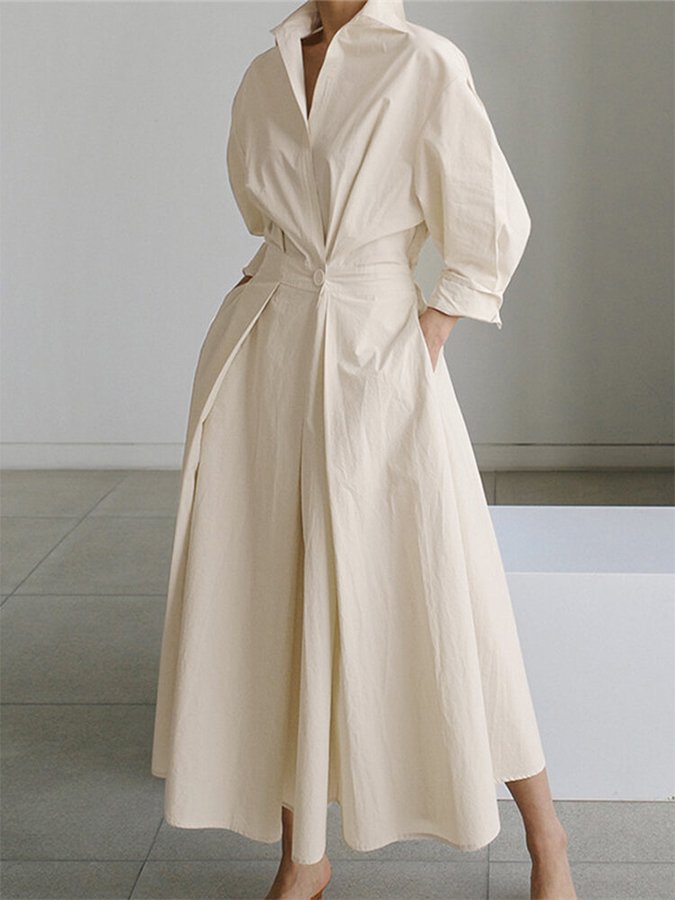 Cressida Women's Cotton Wrap Midi Dress 1